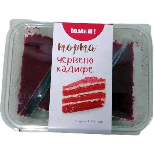 Taste It червено кадифе, 4 порции (440 г)