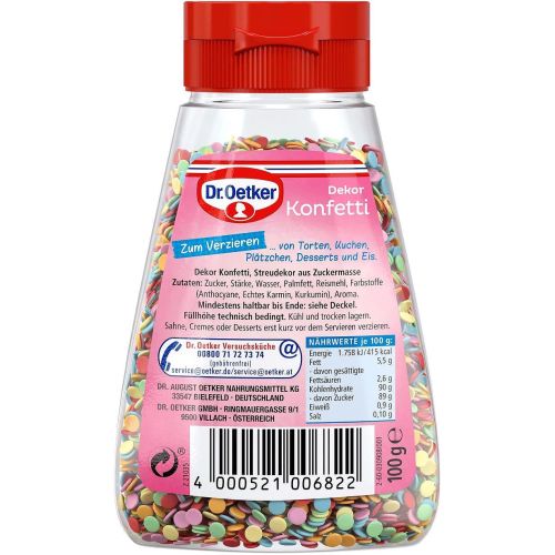Dr. Oetker декорация конфети (100 г)