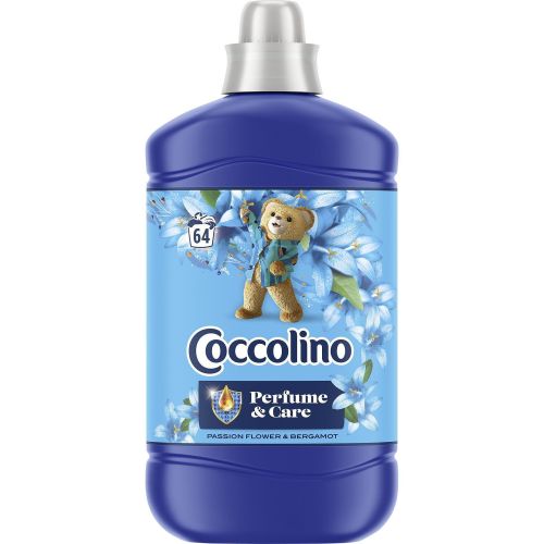 Coccolino Passion Flower & Bergamot омекотител, 64 пранета (1.6 л)