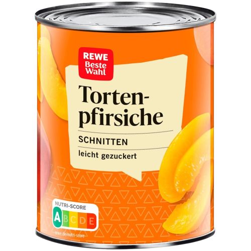 REWE праскови за торта (500 г)