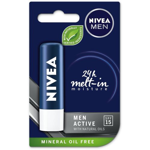 Nivea Men балсам за устни (4.8 г)