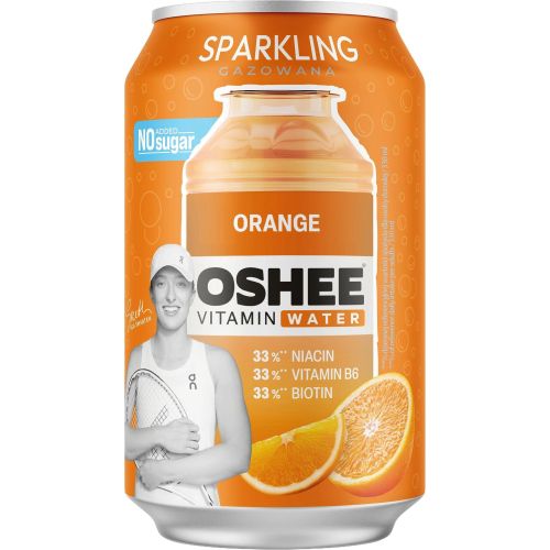 Oshee газирана вода витамини и портокал (330 мл)