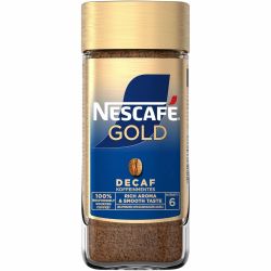 Nescafe Gold Decaf Rich Aroma & Smooth Taste 6 безкофеиново разтворимо кафе (100 г)