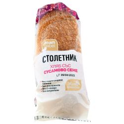 Симид хляб столетник със сусамово семе (500 г)