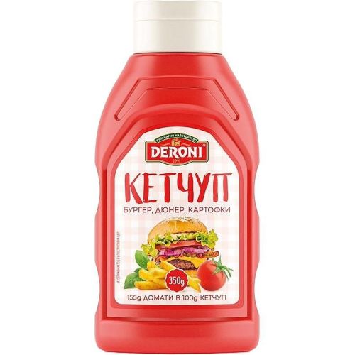 Deroni сос бургер кетчуп (350 г)