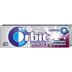 Orbit White дъвки малина и нар (14 г)