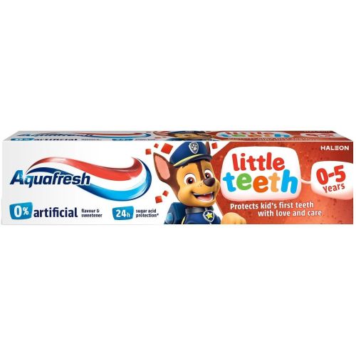 Aquafresh Little Teeth детска паста за зъби, 0 - 5 години (50 мл)