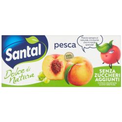 Santal нектар праскова без добавена захар 70%, 3 бр. х 200 мл (600 мл)