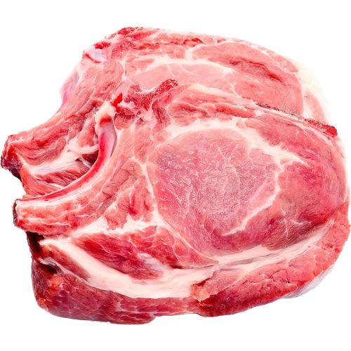 Hit Max свински врат с кост, нарязан, охладен, на килограм (1 кг)