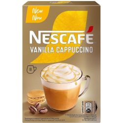Nescafe капучино ванилия, 8 бр. х 13.5 г (108 г)