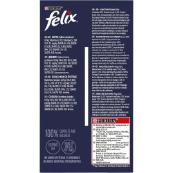 Purina Felix пауч храна за котка с риба тон, 12 бр. х 85 г (1.02 кг)