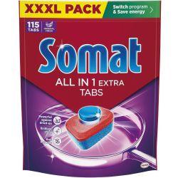 Somat All-in-1 Extra таблетки за съдомиялна (115 бр.)