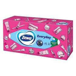 Zewa Everyday двупластови козметични кърпи (100 бр.)
