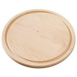 Fackelmann дъска с каналче, бук, 25 см (1 бр.)