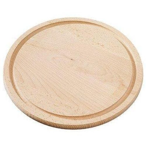 Fackelmann дъска с каналче, бук, 25 см (1 бр.)