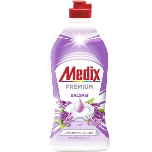 Medix Premium Balsam Lilac концентриран балсам за ръчно измиване на съдове (415 мл)