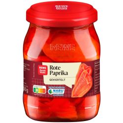 REWE червени мариновани чушки (300 г)