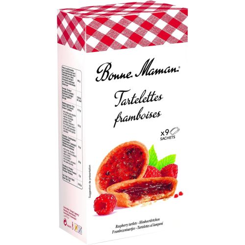 Bonne Maman тарталети малина (135 г)