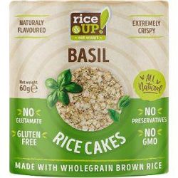 Rice Up пълнозърнести оризовки с босилек