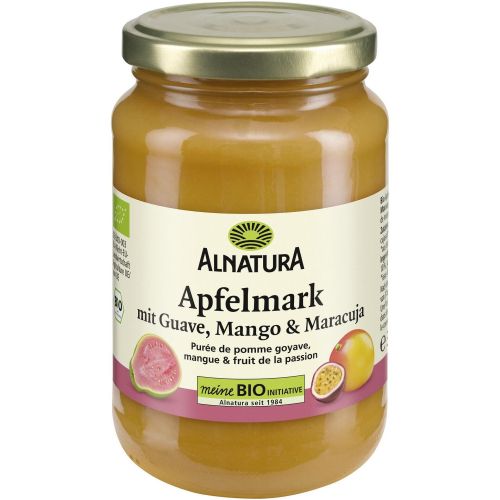 Alnatura био пюре от ябълки и екзотични плодове (360 г)