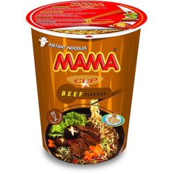 MAMA инстантни нудли в чаша с телешко (70 г)