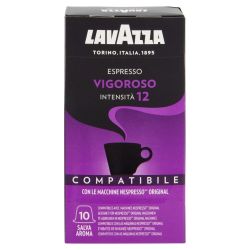 Lavazza Espresso Maestro Intenso кафе капсули съвместими с Nespresso, aluminium caps (10 бр.)
