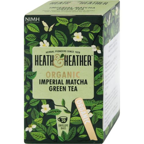 Heath & Heather био зелен чай Imperial Matcha, 20 бр. (40 г)