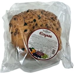 Елиаз козунак с шоколад, портокалови корички и филирани бадеми (450 г)