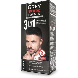 Grey Fix боя за коса за мъже, черно (40 мл)
