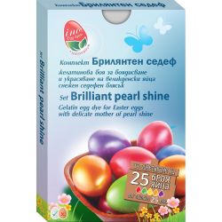 Ino комплект за боядисване на яйца "Брилянтен седеф", 5 цвята (1 бр.)