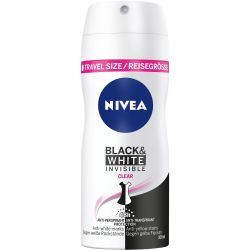 Nivea Invisible Black & White Clear дезодорант спрей (100 мл)