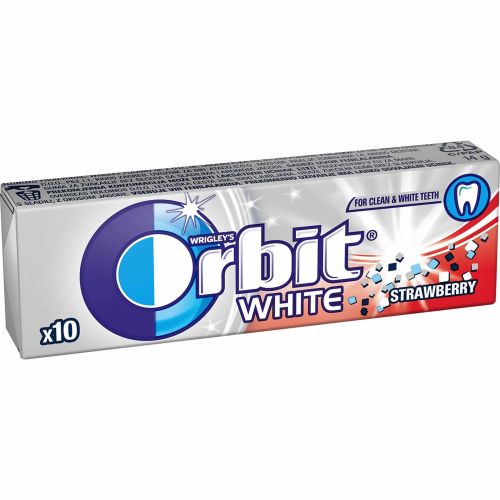 Orbit White дъвки ягода дражета, 10 бр. (14 г)