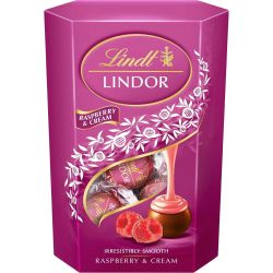 Lindt корнет малина и сметана (200 г)