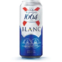 Kronenbourg Blanc 1664 бира в кен (500 мл)