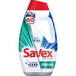Savex 2in1 Fresh течен препарат за пране, 60 пранета (2.7 л)