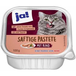 Ja! храна за котки пастет, различни видове (100 г)