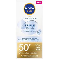 Nivea Sun UV Face Specialist слънцезащитен флуид за лице SPF50+, 40 мл (40 мл)