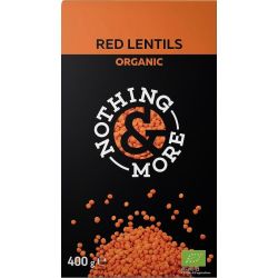 Nothing More био червена леща (400 г)