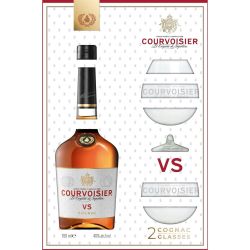 Courvoisier VS коняк с две чаши (700 мл)