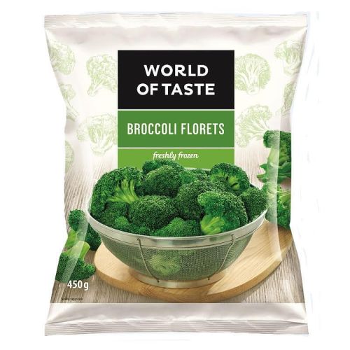 World of Taste броколи, замразни (450 г)