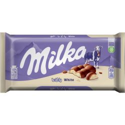 Milka Bubbly White бял шоколад с балончета (95 г)