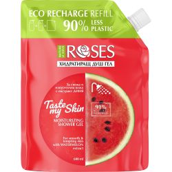 Nature of Agiva хидратиращ душ гел с екстракт от диня, пълнител (600 мл)