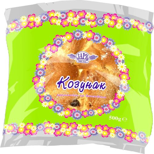 Заря козунак ароматът на детството (500 г)