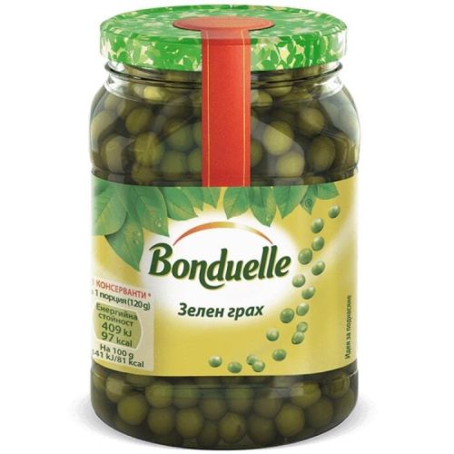 Bonduelle зелен грах (530 г)