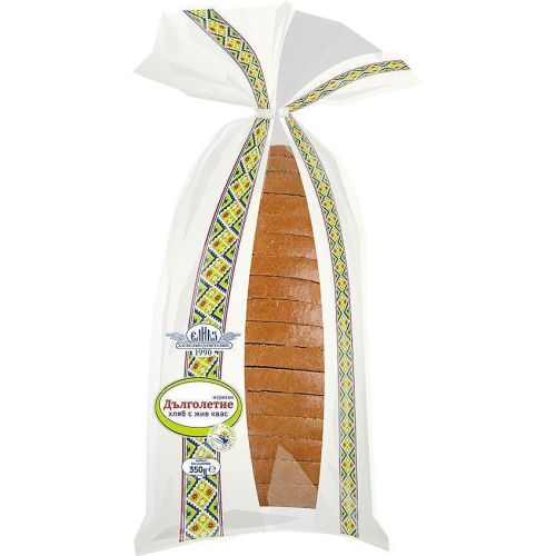 Елиаз хляб Дълголетие с жив квас, нарязан (350 г)