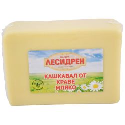 Лесидрен кашкавал от краве мляко, вакуум (1 кг)