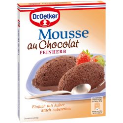 Dr. Oetker мус тъмен шоколад (86 г)