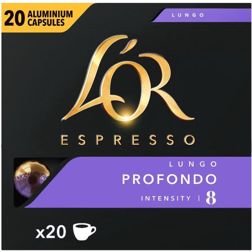 L'OR Lungo Profondo кафе капсули съвместими с Nespresso (20 бр.)