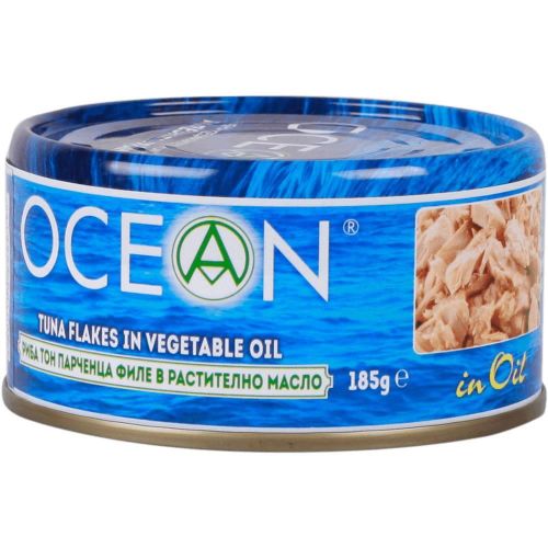 Ocean риба тон парченца филе в растително масло (185 г)