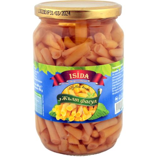 Isida жълт фасул (680 мл)